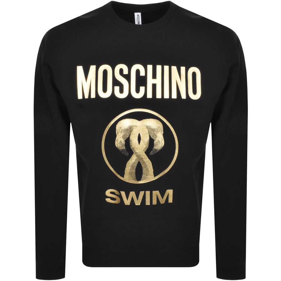Alternative Image for ProductMoschino Swim Logo Sweatshirt Black1
